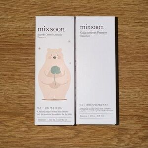 Mixsoon Soondy Centella Essence and Mixsoon Galactomyces Ferment Essence